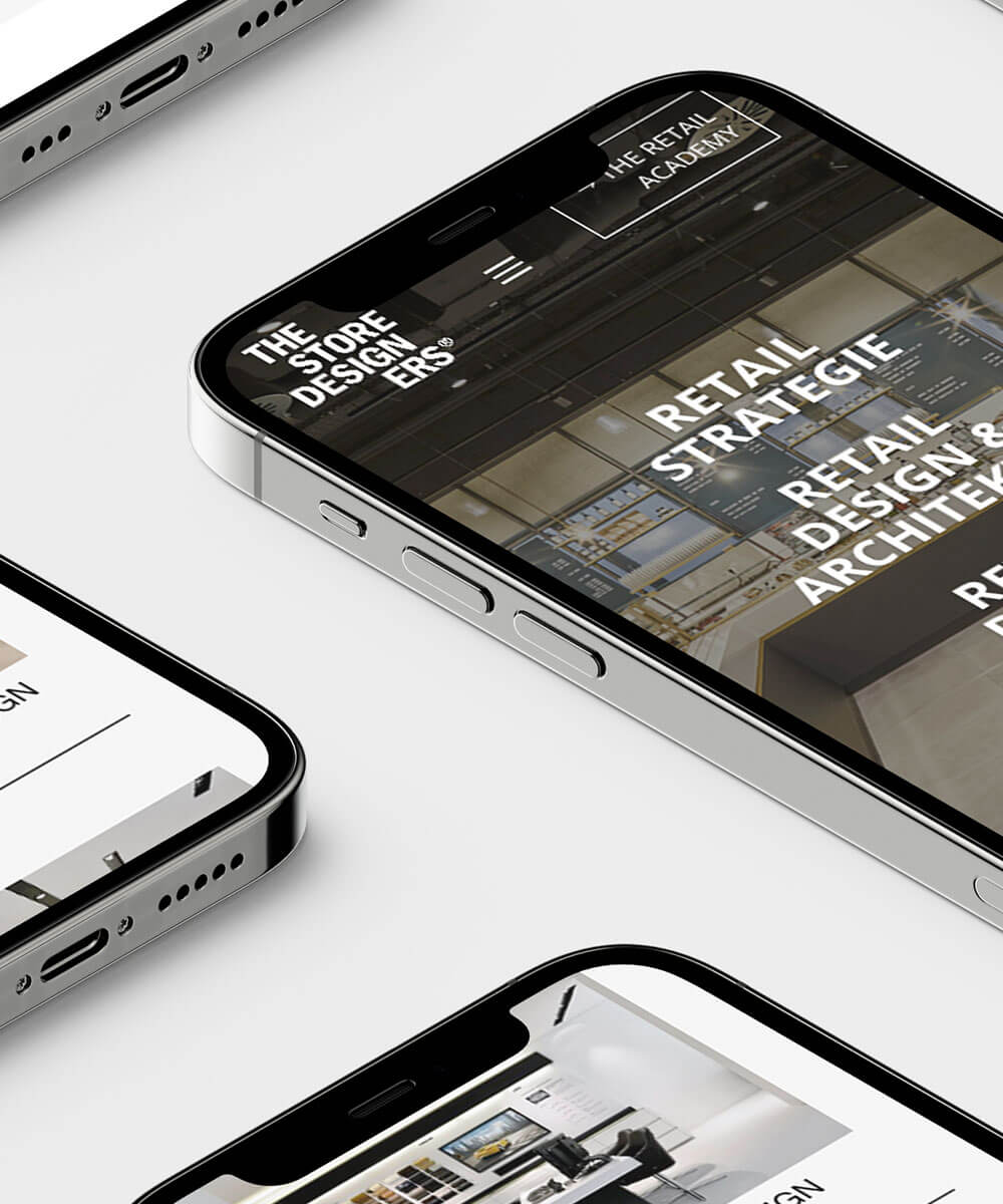 The Store Designers // Webseite